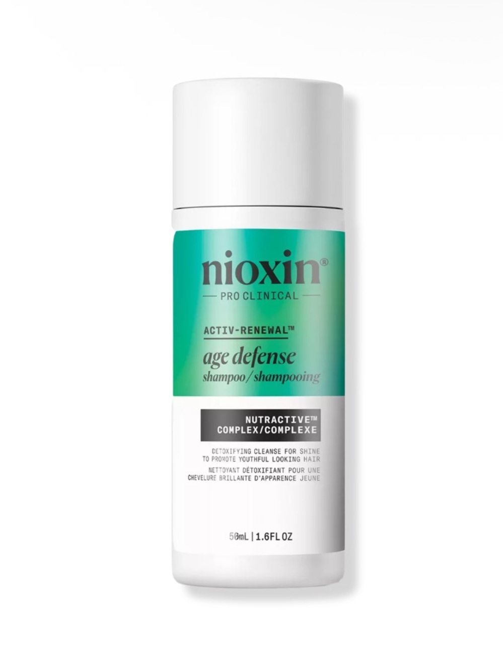 Nioxin Age Defense Color Safe Shampoo Travel Size 1.69 Oz NWT